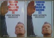 Elementos Para Un Análisis Del Fascismo I Y II | 62080 | Macciocchi Maria Antonietta