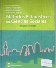 Métodos estadísticos en ciencias sociales | 173998 | Vélez Ibarrola, Ricardo