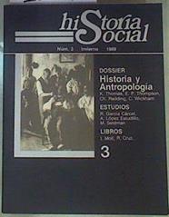 Historia Social. Núm 3. Invierno. 1989 | 161276 | Javier Paniagua/José A. Piqueras