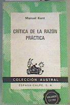 Crítica de la razón práctica | 168195 | Kant, Immanuel/Kant, Manuel