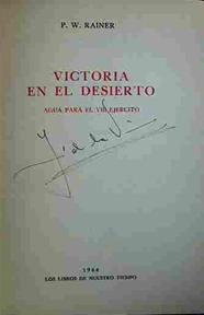 Victoria En El Desierto (Agua para el VIII Ejercito) | 40663 | Rainier, Peter W