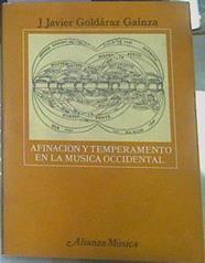 Afinación y temperamento en la música occidental | 156722 | Goldáraz Gaínza, J. Javier