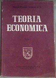 Teoría económica Tomo I | 174866 | Pernaut Ardanaz S.I., Manuel
