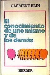 El conocimiento de uno mismo y de los demás | 186398 | Blin, Clément