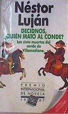Decidnos Quien Mato Al Conde | 7988 | Lujan Nestor