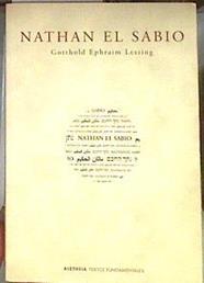 Nathan el sabio | 184608 | Lessing, Gotthold Ephraim