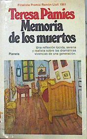 Memoria De Los Muertos | 46945 | Pàmies Teresa