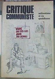 Critique communiste Revue, 11 / 12 special double, Militantisme et vie quotidienne | 154980 | VVAA