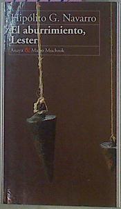 El Aburrimiento Lester | 14343 | Gonzalez Navarro Hipolito