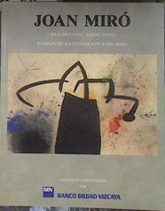 Joan Miró: obra original sobre papel Fondos de la fundación Joan Miró . | 183413 | MIRÓ, Joan