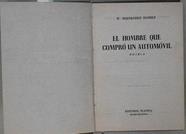 Hombre que compró un automóvil, el | 148497 | Fernández Flórez, Wenceslao