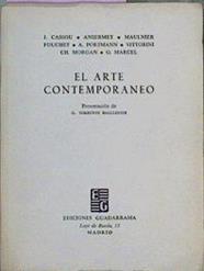 Coloquios Sobre Arte Contemporaneo | 63437 | Cassou-/Anserme/Maulnier