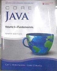 Core Java Volume I_Fundamentals 1 | 179255 | Horstmann, Cay S./Cornell, Gary