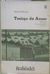 Testigo de Ansar. Testimonio del campo de concentración de Ansar. | 153065 | Husaym Seadún