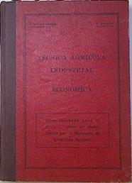 Elementos Técnica Agrícola Industrial Y Economica | 66103 | Soroa Jose Mª - Silvan Leandro