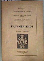 Panameñismos | 184351 | Baltasar Isaza Calderón y Ricardo J. Alfaro