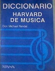 Diccionario Harvard de la Musica | 179581 | Randel, Michael