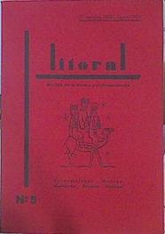 Litoral Revista De La Poesia Y El Pensamiento Nº 5 Diciembre 1968-Enero 1969 Dedicado a la navidad | 47375 | Vvaa
