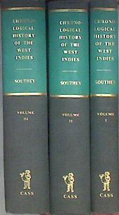 Chronological History of the West Indies vol. 1,2,3 | 183095 | SOUTHEY, Captain Thomas.