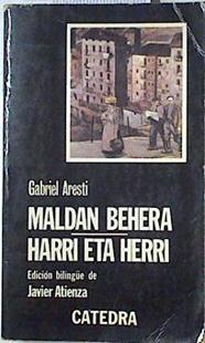 Maldan behera. (Pendiente Abajo) Harri eta herri (piedra y pueblo) | 123776 | Aresti, Gabriel/Editor, Javier Atienza