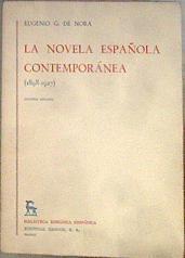 La Novela Española Contemporanea Tomo I (1898-1927) | 76571 | Nora, Eugenio G. de