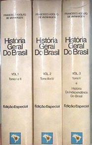 Historia Geral Do Brazil Vol. 1, 2 y 3 tomos incluidos del I al V | 181035 | Francisco Adolfo de Varnhagen