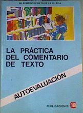Práctica del comentario de texto | 165996 | Prieto de la Iglesia, María Remedios