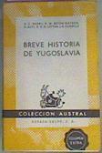 Breve Historia De Yugoslavia | 15593 | Darby H C