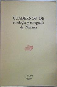 Cuadernos de etnología y etnografía de Navarra Nº 25 | 128594 | V.A.
