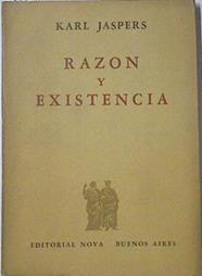 Razon y Existencía | 121336 | Karl Jaspers