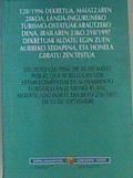 128/1996 dekretua, maiatzazren 28koa, landa-inguruneko turismo-ostatuak arautzeko dena irailen 23ko | 164320 | Gobierno Vasco