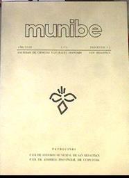 Munibe Sociedad de Ciencias Naturales Aranzadi San Sebastian | 174655 | VVAA