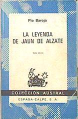 La Leyenda de Jaun de Alzate | 139311 | Baroja, Pío