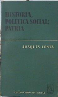 Historia política social patria | 69031 | Costa, Joaquin