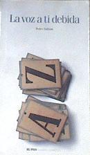 La voz a ti debida | 109872 | Salinas, Pedro