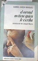 El coronel no tiene quien le escriba | 177367 | García Márquez, Gabriel