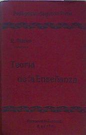 Teoria De La Enseñanza El Niño Y Sus Educadores | 62525 | Blanco Rufino