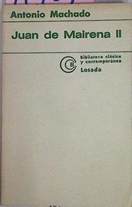 Juan De Mairena II | 11901 | Machado Antonio