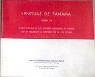 Lenguas De Panama Tomo VII Clasificación de los idiomas indígenas de Panama con un vocabulario | 179285 | Instituto Linguistico De Verano, Republica Panama, Robert D Gunn