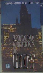 Narrativa alemana de hoy | 155091 | Herrero Salas, Fernando/Hina, Horst