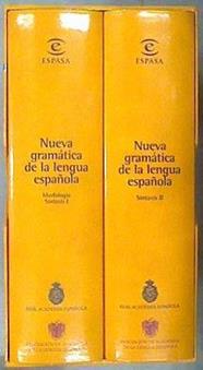 Nueva gramática de la lengua española vil. I y II | 180786 | Real Academia Española