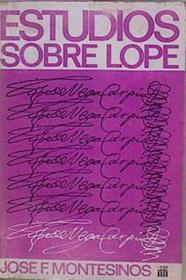 Estudios Sobre Lope De Vega | 58542 | Montesinos José F