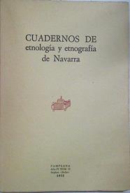 Cuadernos de etnología y etnografía de Navarra Nº 12 | 128538 | V.A.
