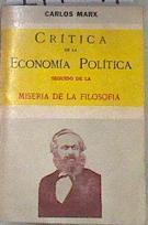 Crítica de la economía política | 177899 | Carlos Marx