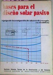 Bases Para El Diseño Solar Pasivo | 54515 | García Arrollo Eduardo (Coord)