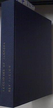 Lecciones De Algebra | 67656 | Rey Pastor J