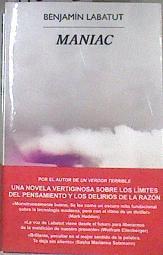 Maniac | 178203 | Benjamín Labatut