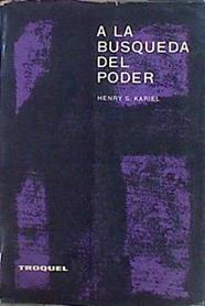 A La Búsqueda Del Poder El Pensamiento Político Del Siglo XX | 48786 | Kariel Henry S