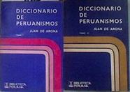 Diccionario de Peruanismos Tomo I y II | 184653 | Juan de Arona (Pedro Paz Soldan y unanue)