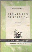 Breviario de estética | 179957 | Croce, Benedetto